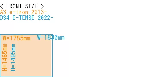 #A3 e-tron 2013- + DS4 E-TENSE 2022-